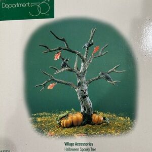 ✨•Department 56 Halloween Spooky Tree Decor•✨